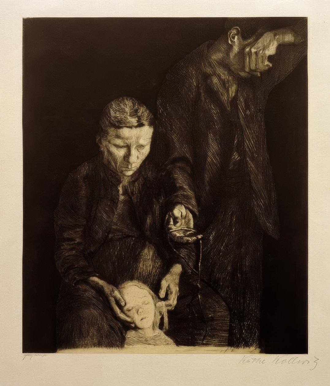 K. Kollwitz, taposva alkotó: Käthe Kollwitz