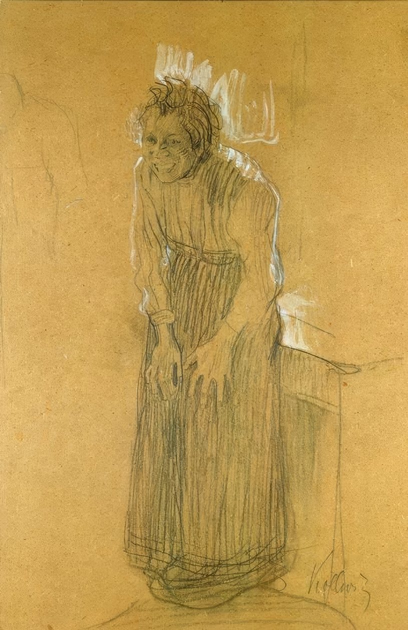 Nevető nő alkotó: Käthe Kollwitz