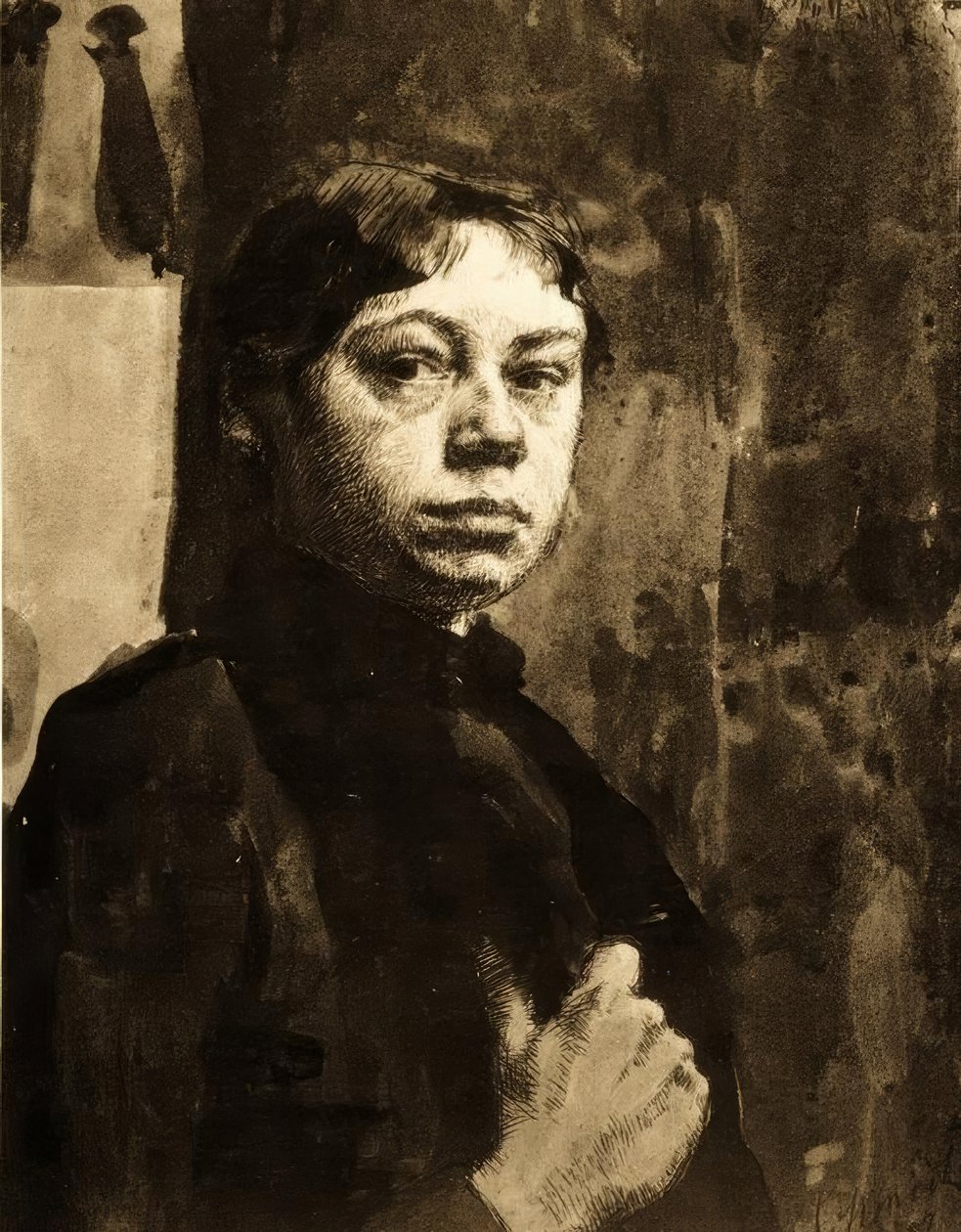 Önarckép alkotó: Käthe Kollwitz