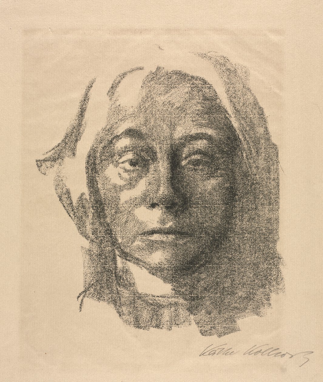 Önarckép alkotó: Käthe Kollwitz