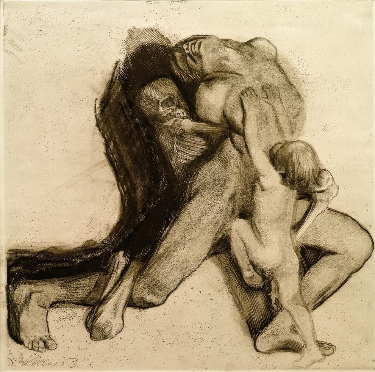 Halál és feleség alkotó: Käthe Kollwitz