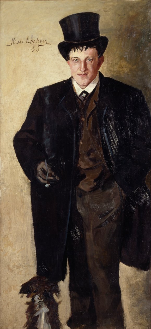 Önarckép alkotó: Kalle (1865 93) Lochen