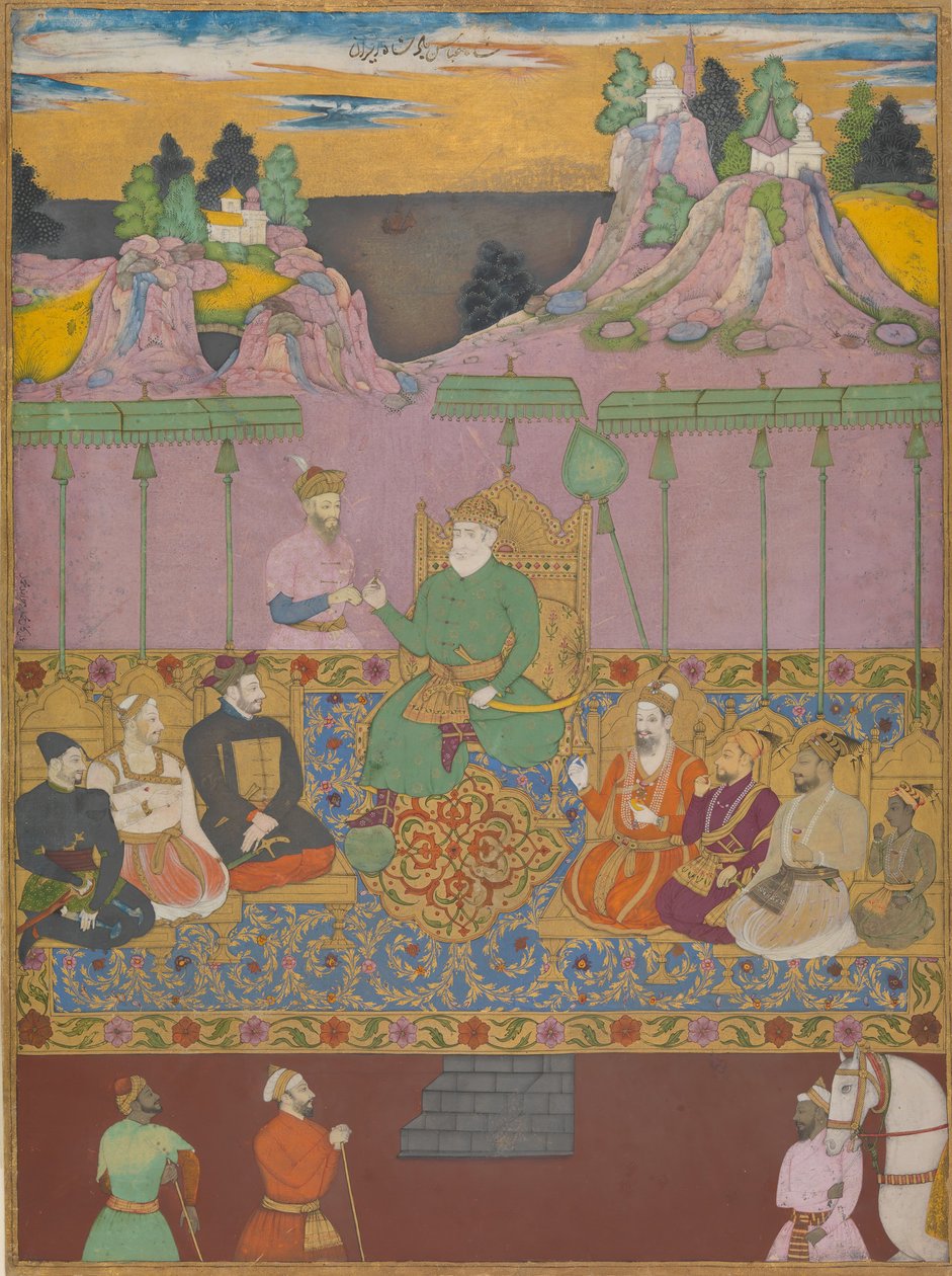 Bijapur háza, kb. 1680 alkotó: Kamal Muhammad