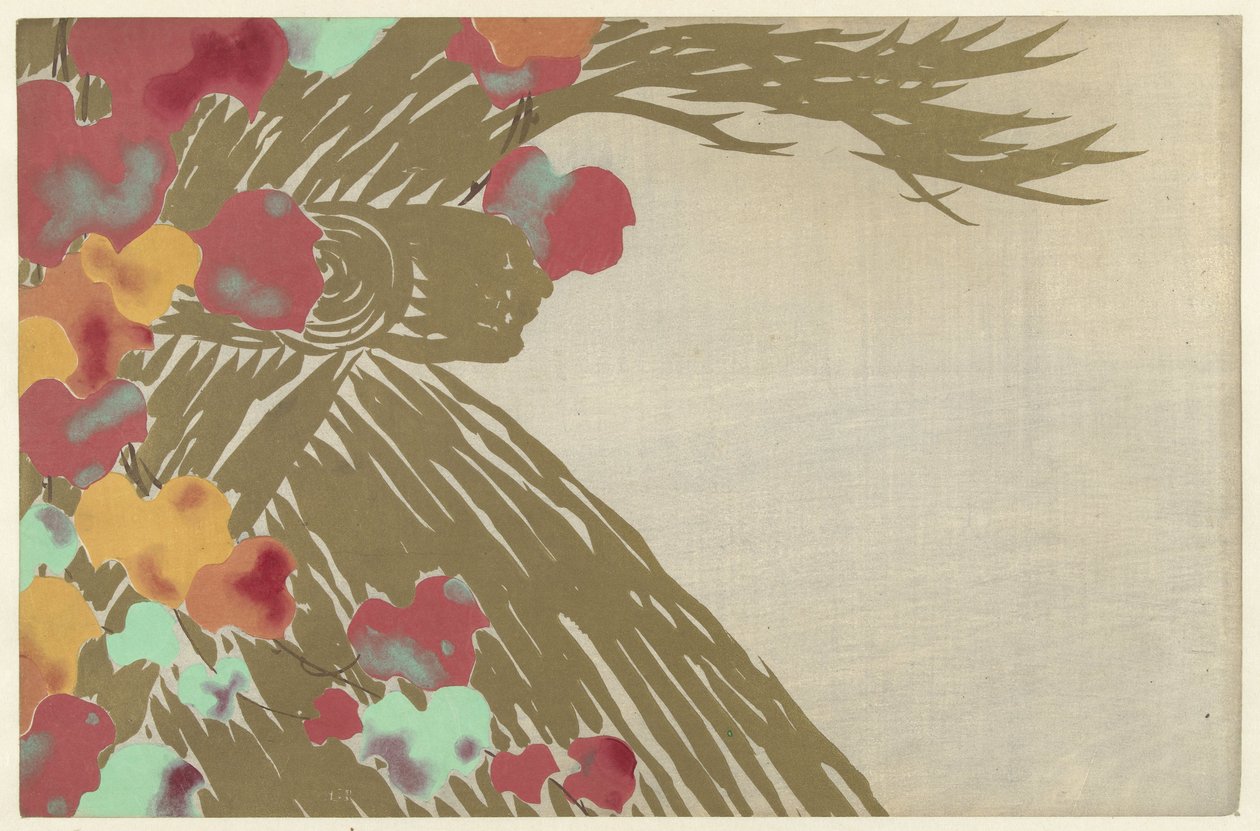 Ivy, 1909 (fanyomat) alkotó: Kamisaka Sekka