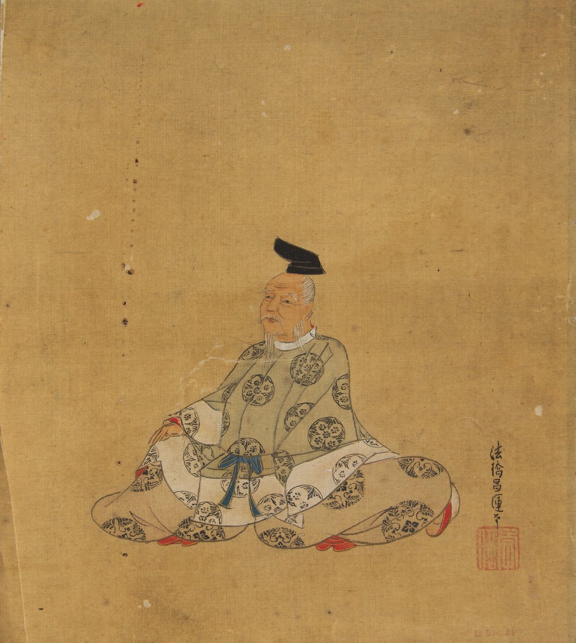 Halhatatlan költő, 17. század. alkotó: Kano Shoun