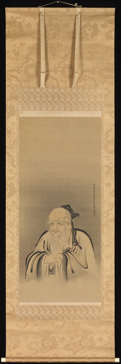 Shennong császár portréja, 1665. alkotó: Kanō Tan’yū
