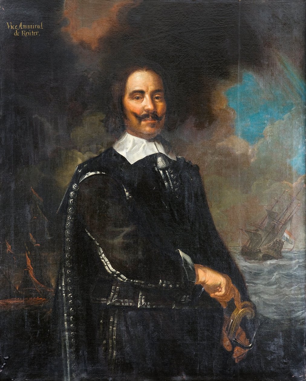 Michiel Adriaanszoon Reuter (1607-76) alkotó: Karel van Mander III