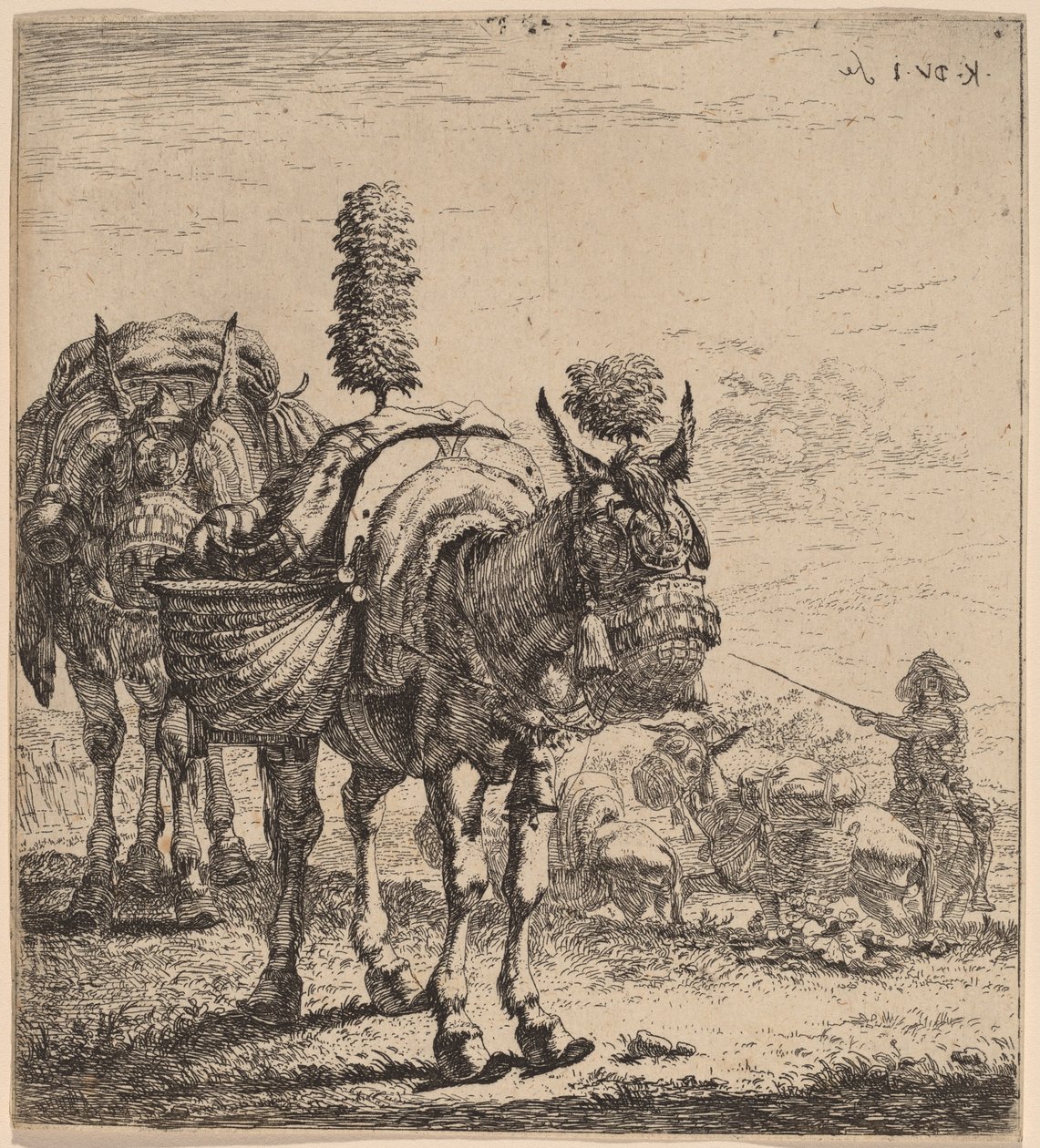 Két Öszvér alkotó: Karel Dujardin