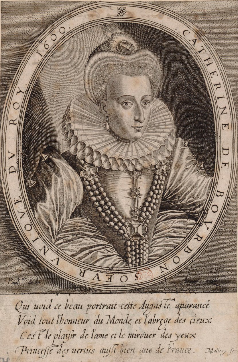 Catherine de Bourbon alkotó: Karel van Mallery