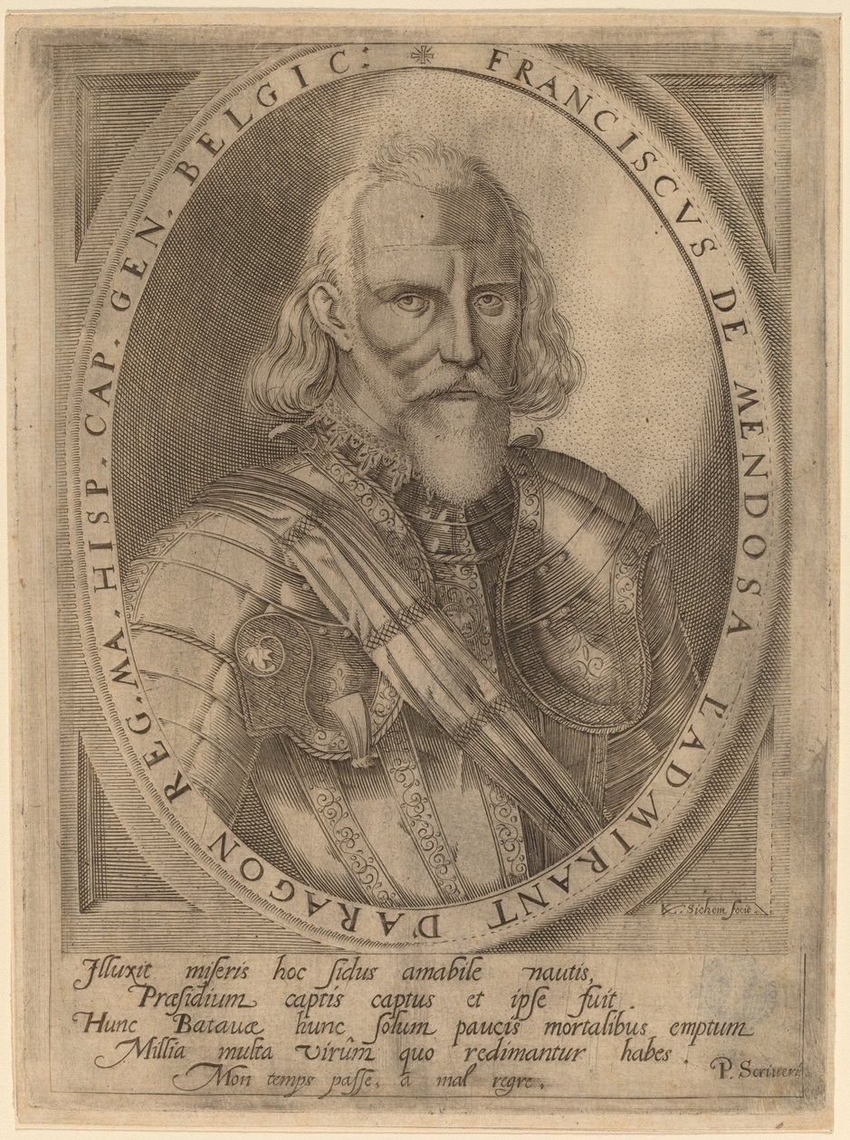 Franciscus de Mendoza alkotó: Karel van Sichem