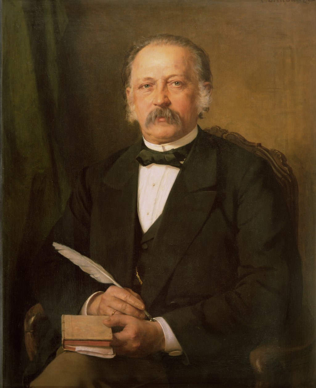 Theodor Fontane, 1883 alkotó: Karl Breitbach