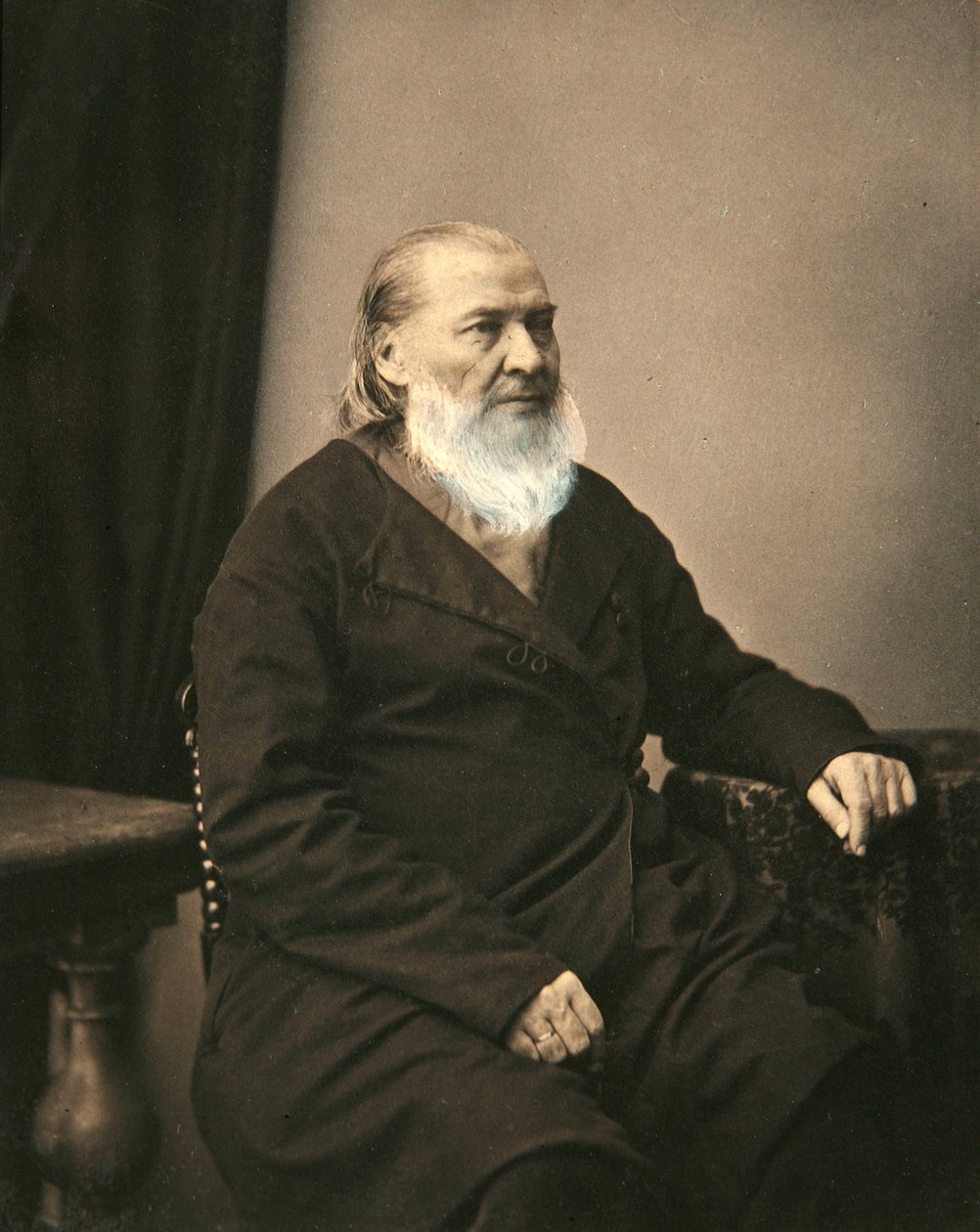 Szergej Akszakov orosz író, 1850-es évek alkotó: Karl August Bergner