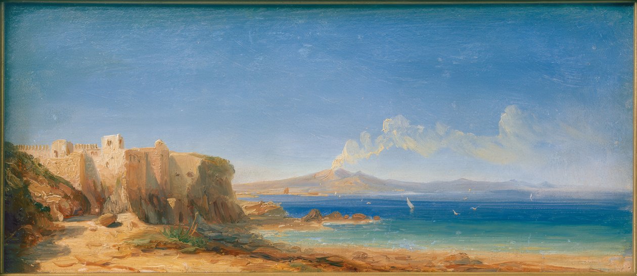 A Nápolyi-öböl alkotó: Carl Blechen