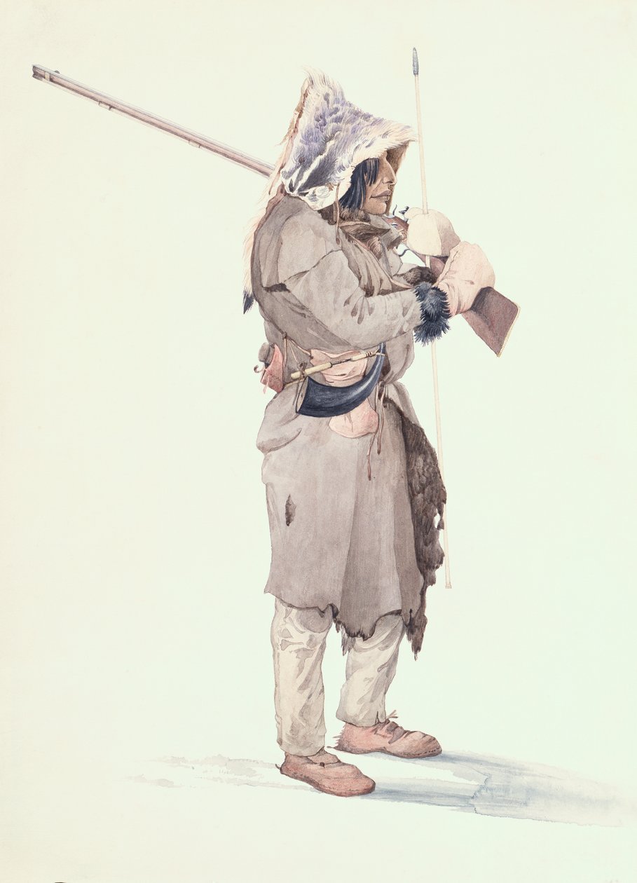Pasesick-Kaskutau alkotó: Karl Bodmer