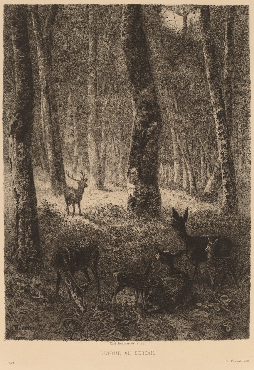Haza. alkotó: Karl Bodmer