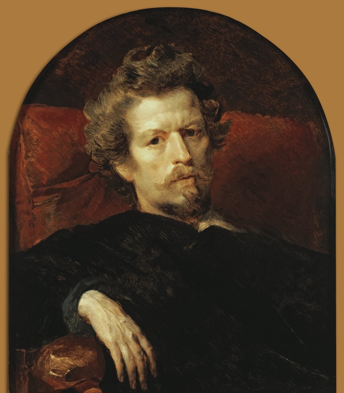 Orosz: "Önarckép" Önarckép alkotó: Karl Bryullov