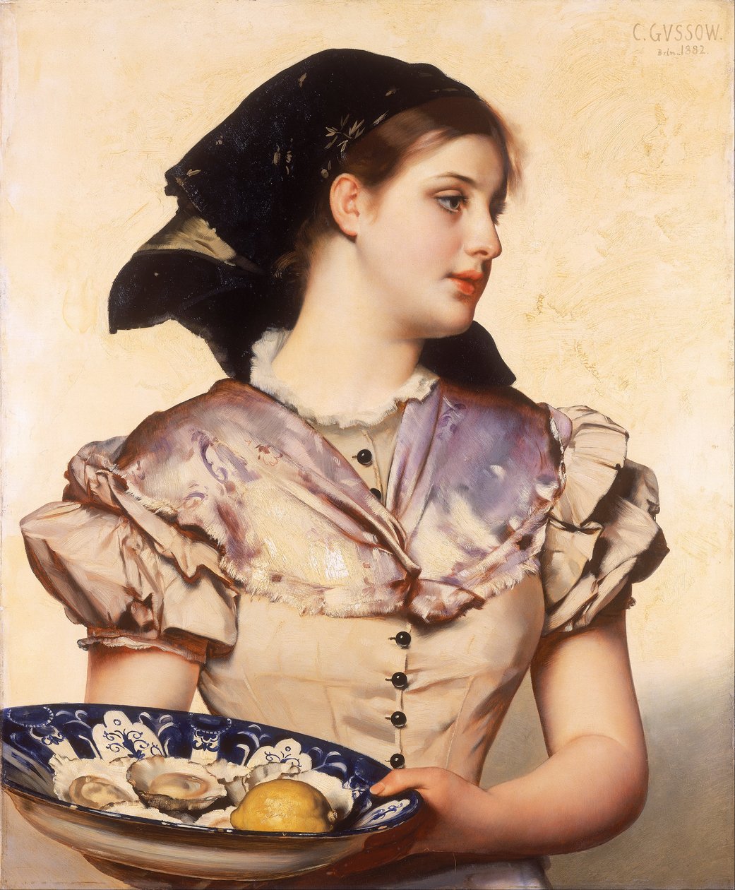 Az osztriga lány alkotó: Karl Gussow