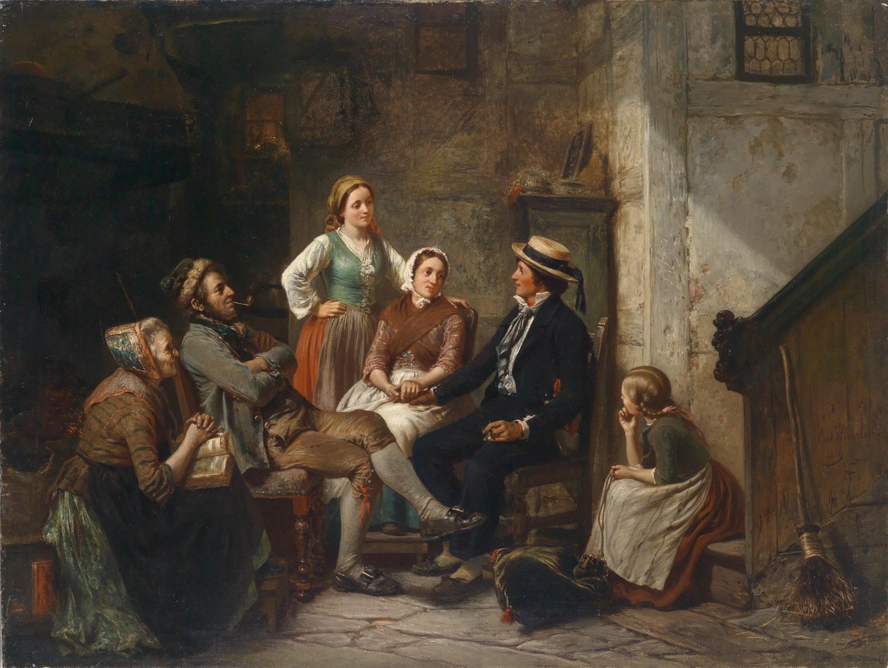 A fiatal tengerész hazatérése alkotó: Karl Hübner