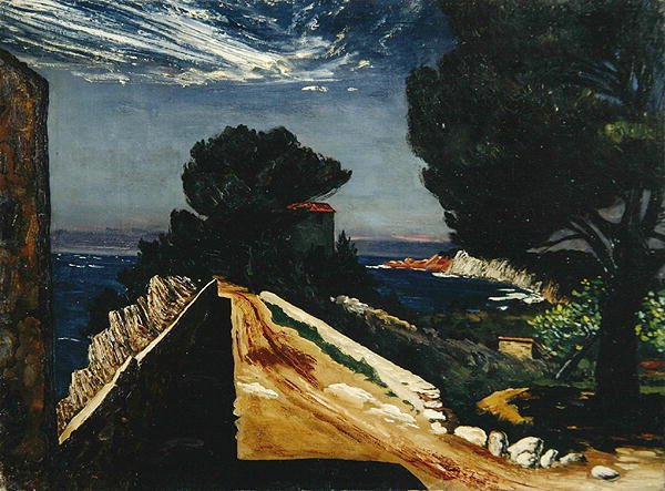 Cliff Path (olaj, vászon) alkotó: Karl Leyhausen