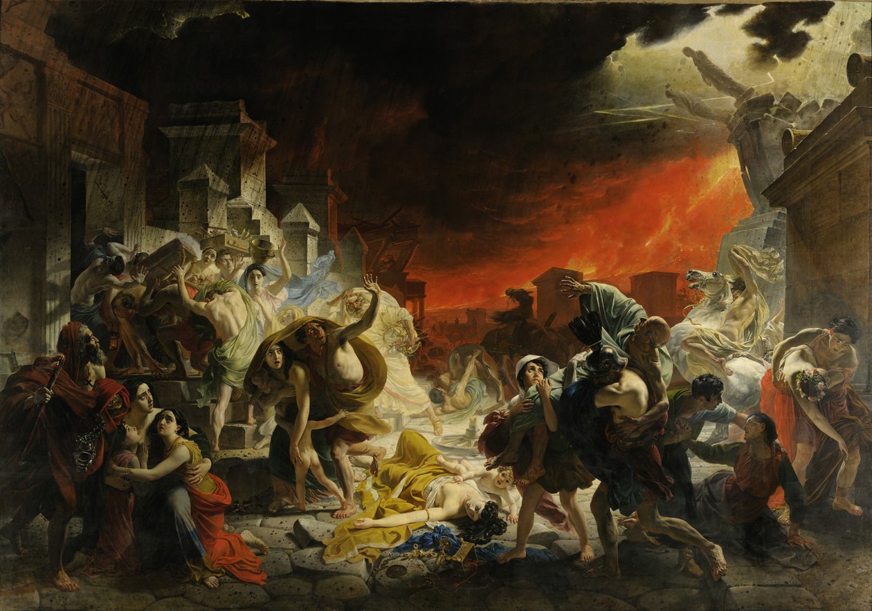 Pompeji utolsó napja alkotó: Karl Pavlovich Bryullov
