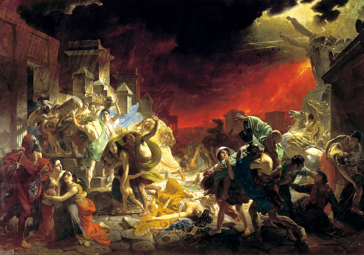Pompei utolsó napja alkotó: Karl Pavlovich Bryullov