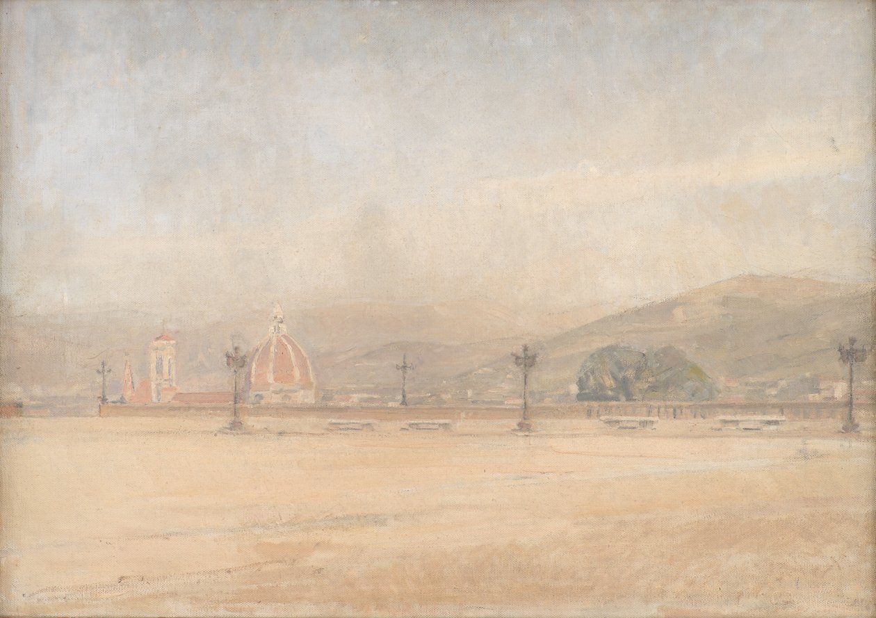 Piazzale Michelangelo Firenze közelében alkotó: Karl Schou