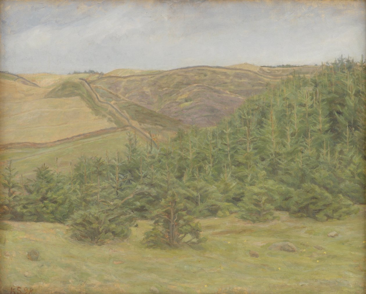 Svanninge Hills, Funen alkotó: Karl Schou