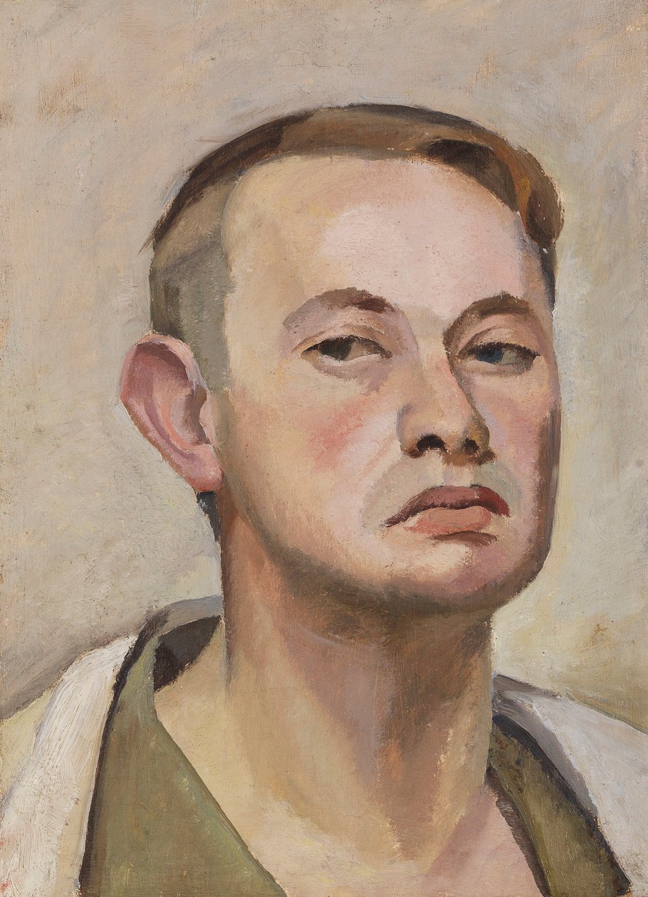 Önarckép, c. 1925. alkotó: Karl Tratt