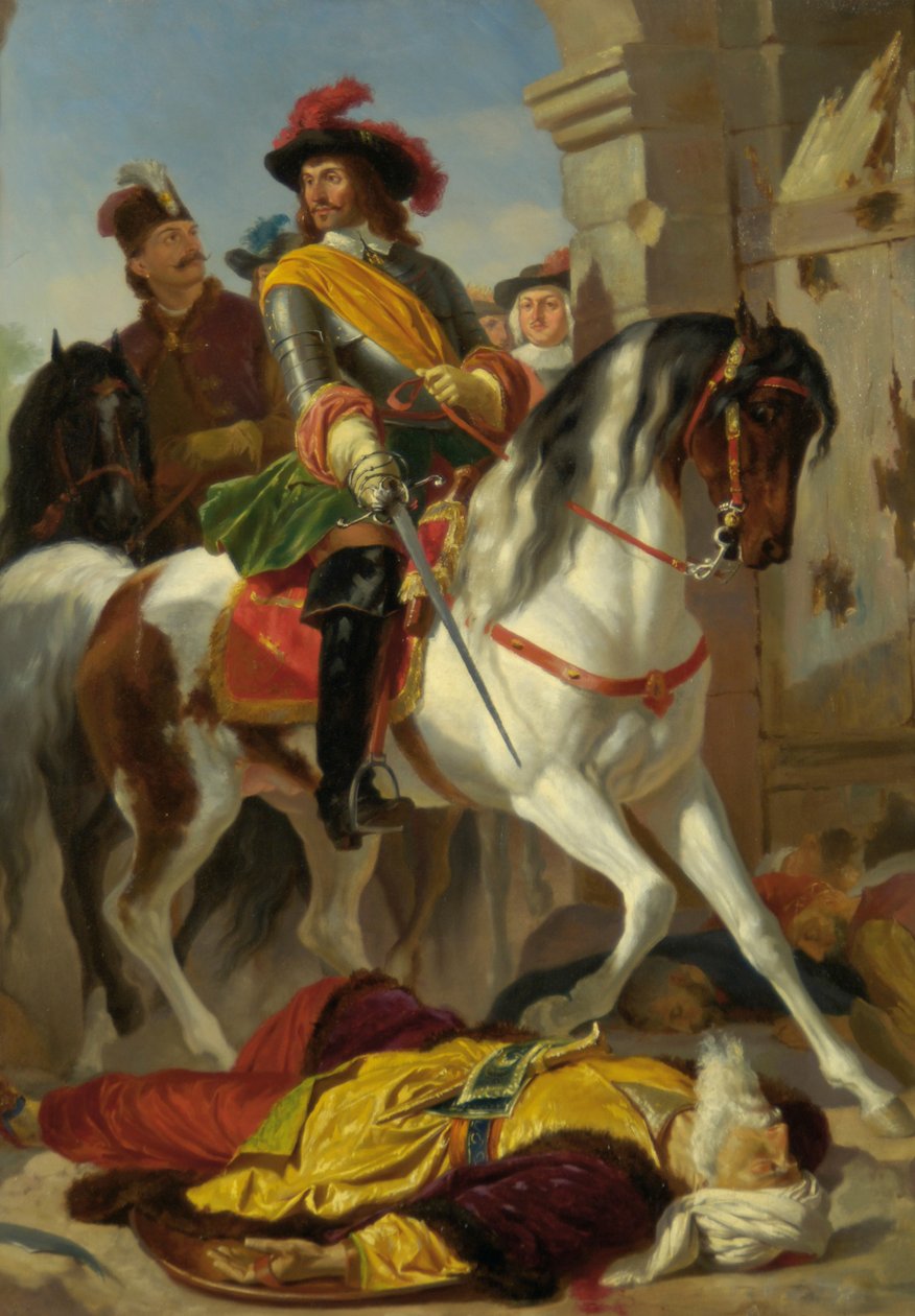 Ofen megrohanása 1686 alkotó: Karl von Blaas