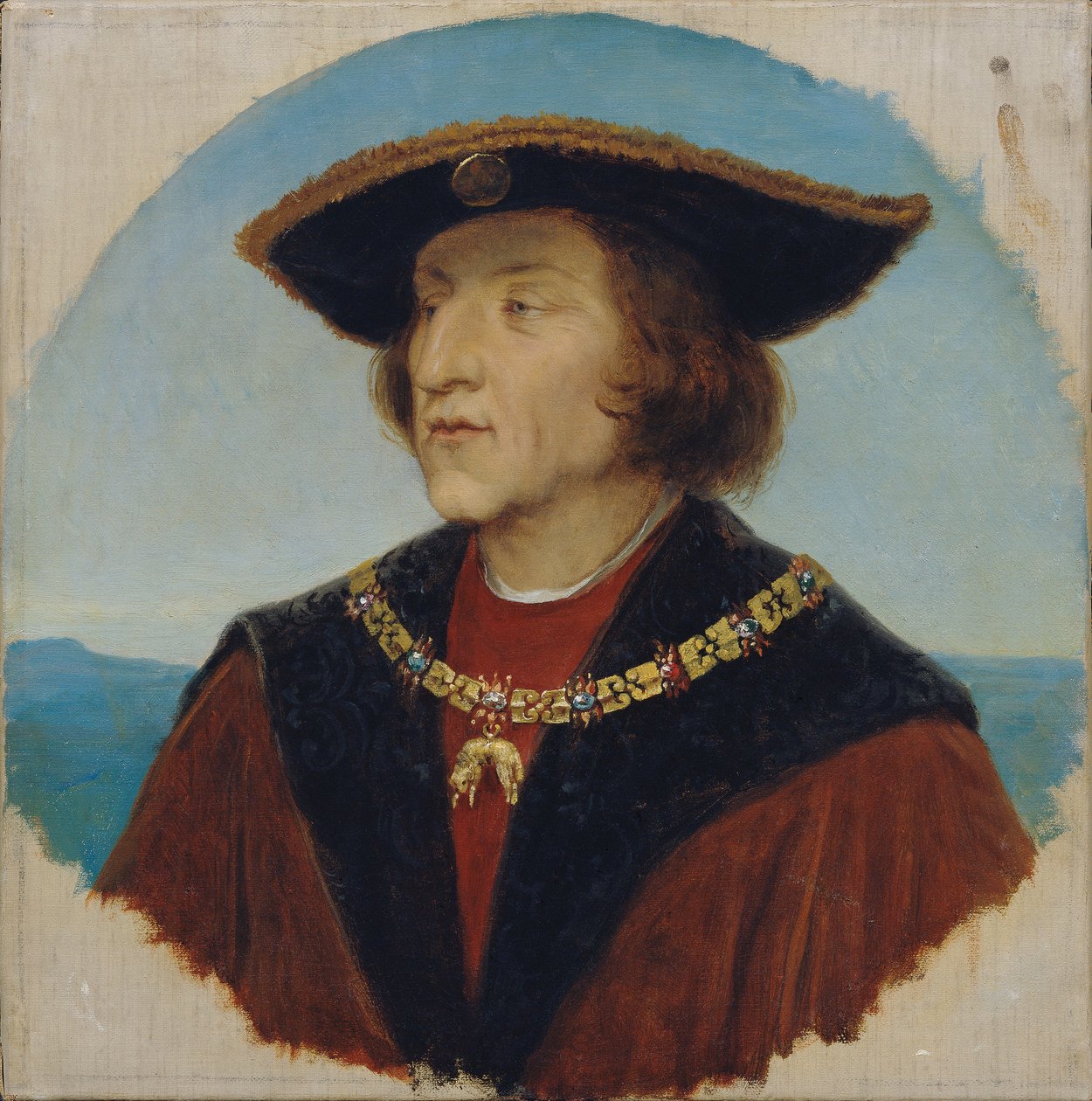 Maximilian császár császár I. alkotó: Karl von Blaas