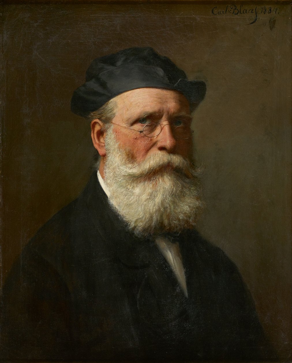 Önarckép alkotó: Karl von Blaas