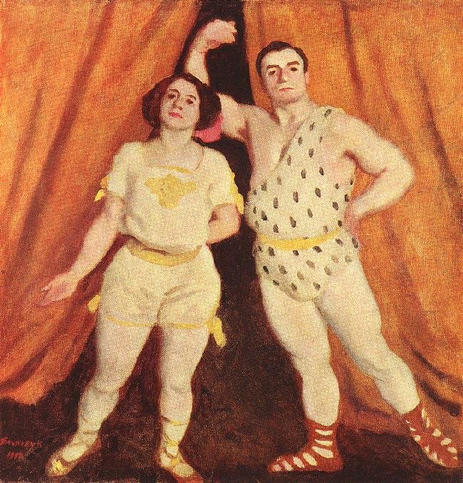 Akrobaták alkotó: Károly Ferenczy