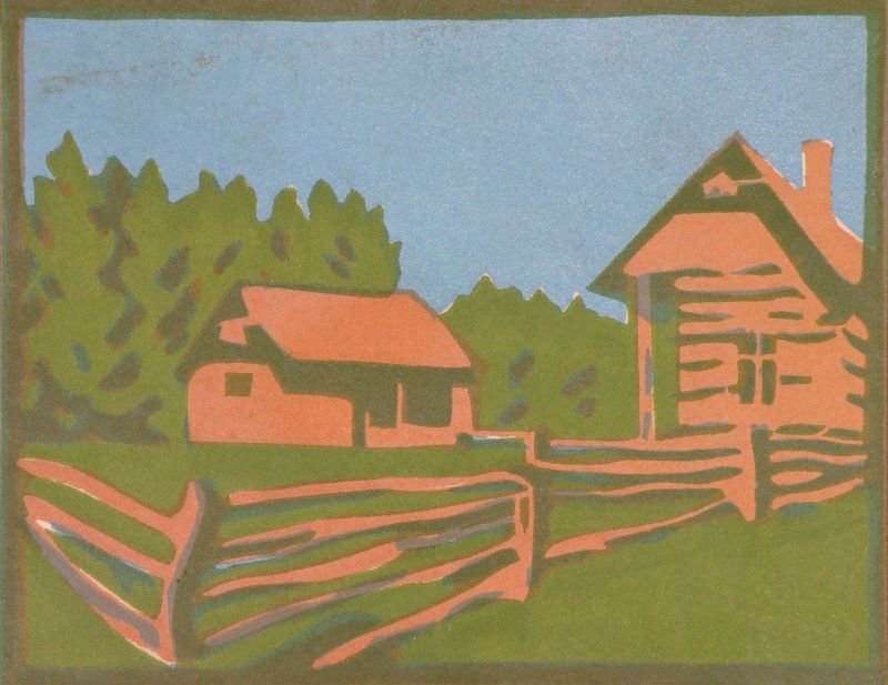 Farm és források alkotó: Károly Ferenczy