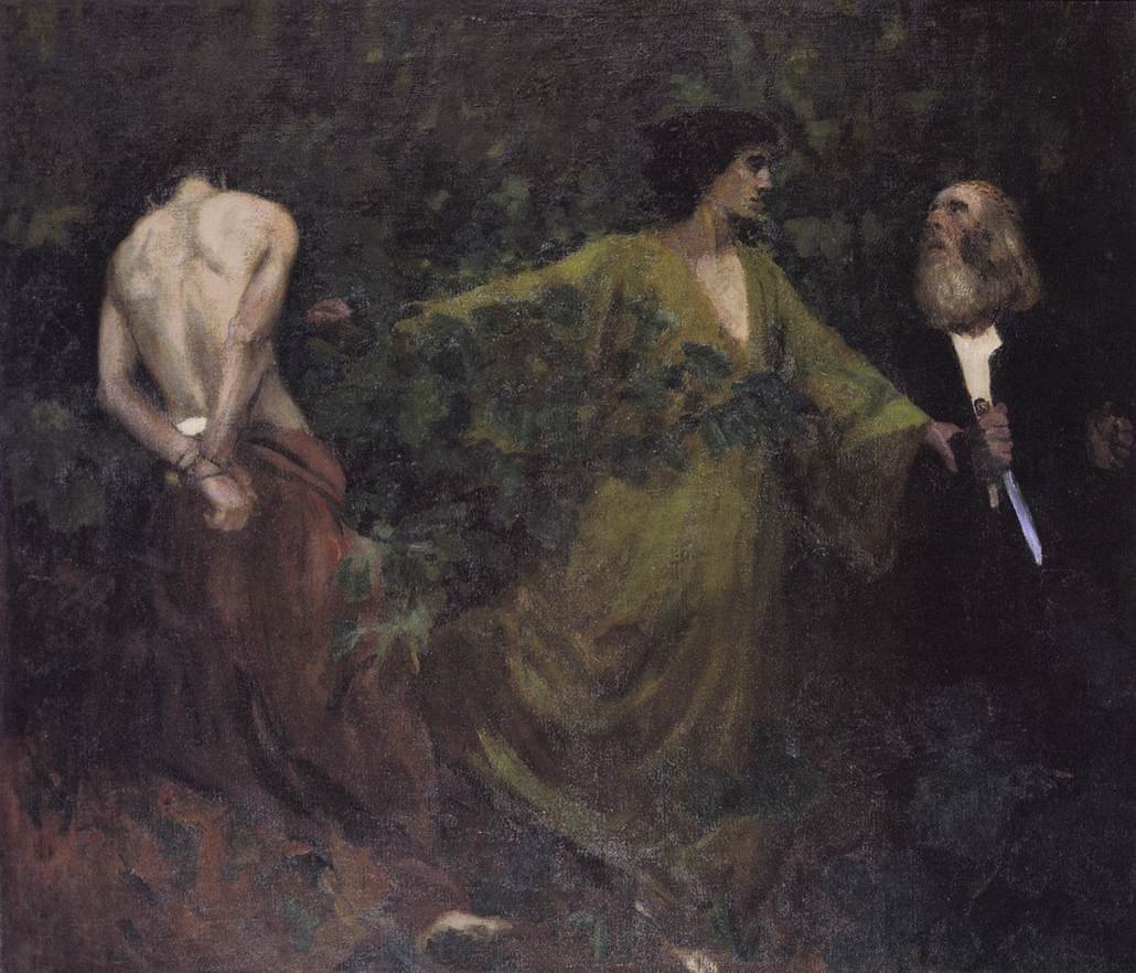 Isaacs áldozat alkotó: Károly Ferenczy