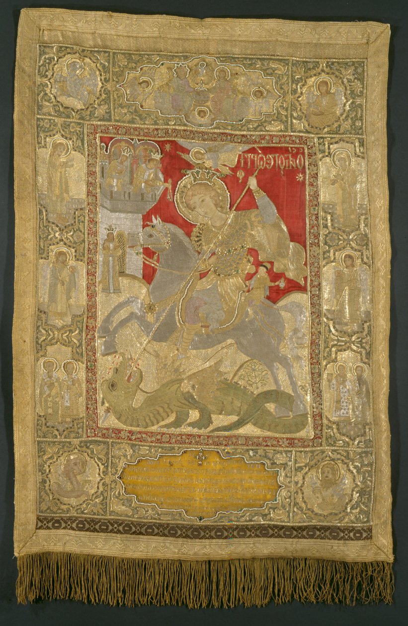 Szent György, a sárkányölő alkotó: Kassibouri Theodosia
