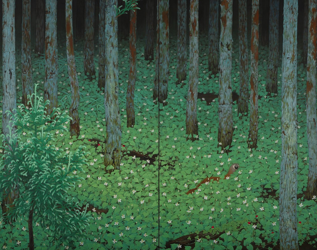 Mori (erdő) alkotó: Katayama Bokuyo