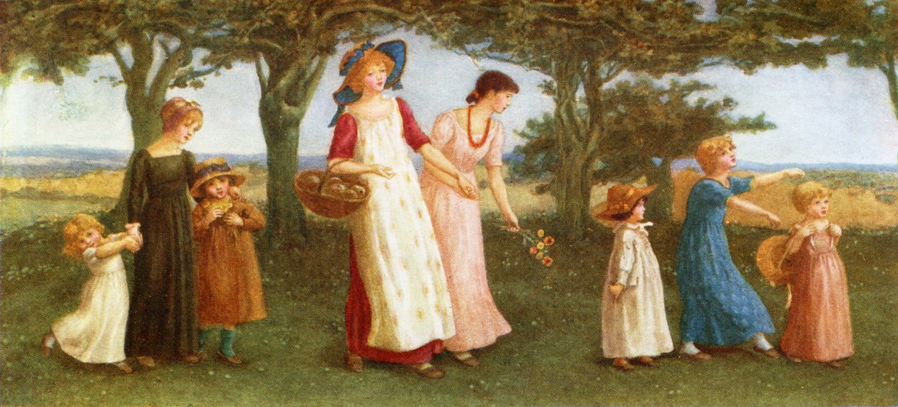 Tavaszi idő Kate Greenaway alkotó: Kate Greenaway