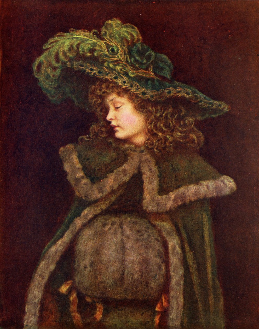 Kate Greenaway: A pávalány. alkotó: Kate Greenaway