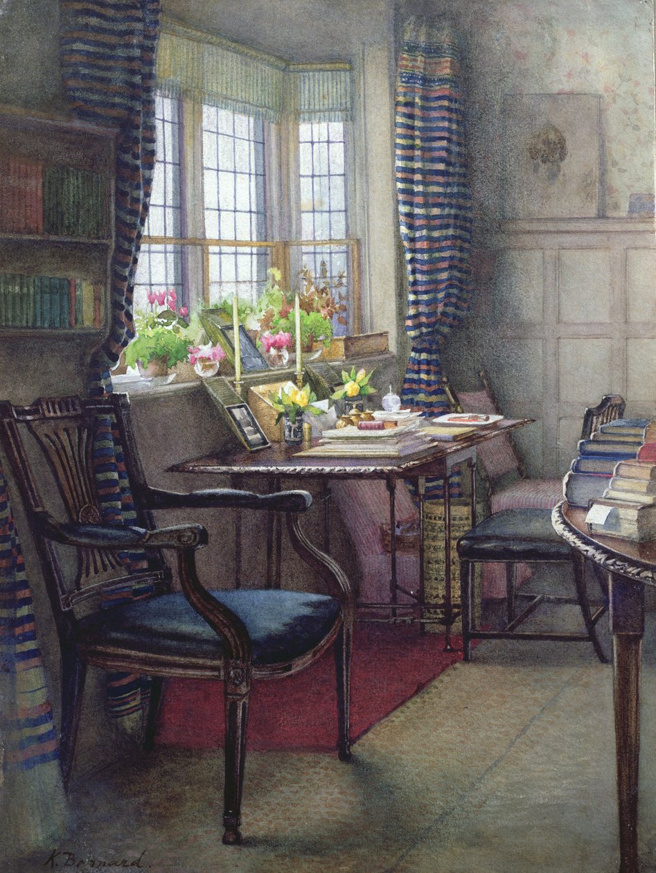 The Hut szekrény, Bray, Berkshire, 1890 körül alkotó: Kate Barnard