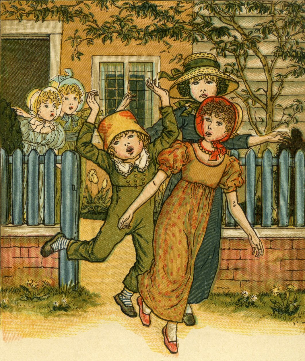 Lányok és fiúk jönnek alkotó: Kate Greenaway