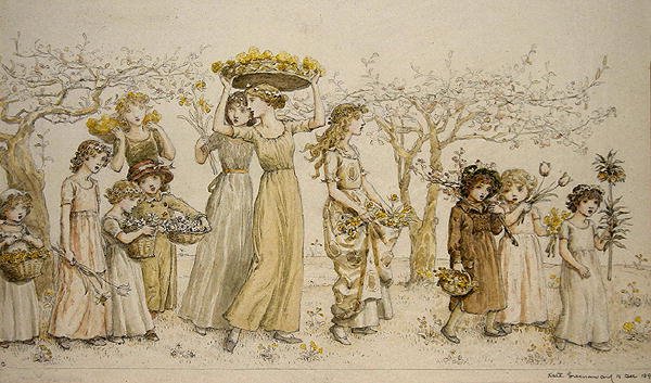 tavasz alkotó: Kate Greenaway