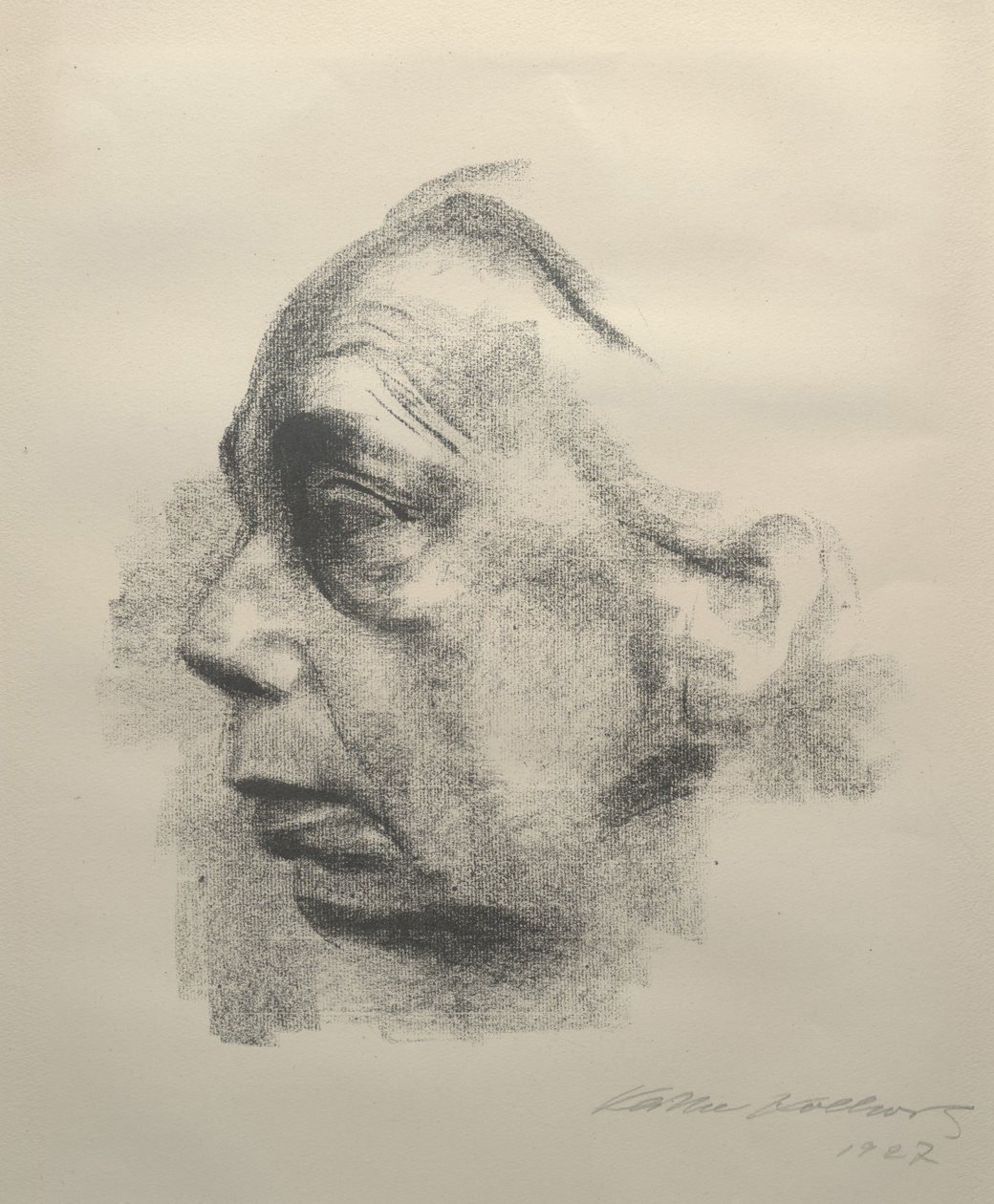 Önarckép, 1927 alkotó: Käthe Kollwitz