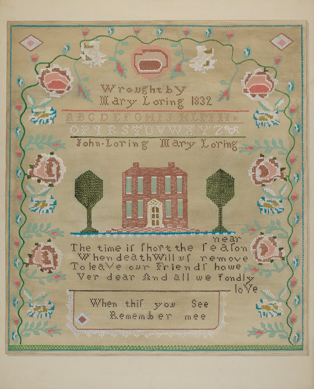 Mintavevő, c. 1937. alkotó: Katherine Hastings