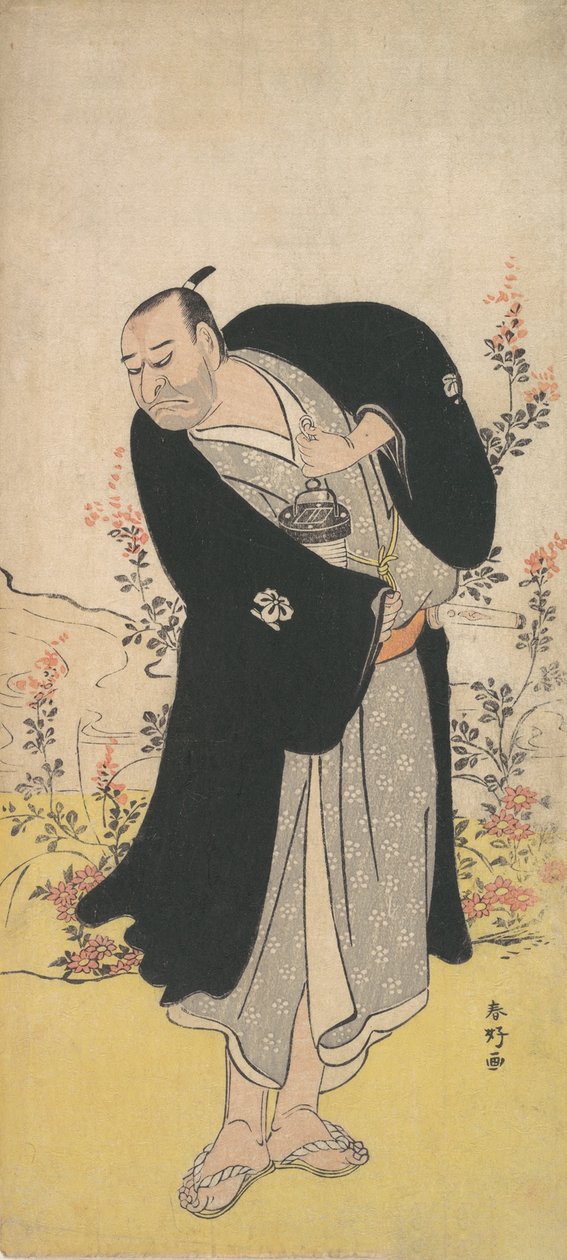 Kabuki a c and r Nakayama Furuki Robi, 1786. alkotó: Katsukawa Shunko