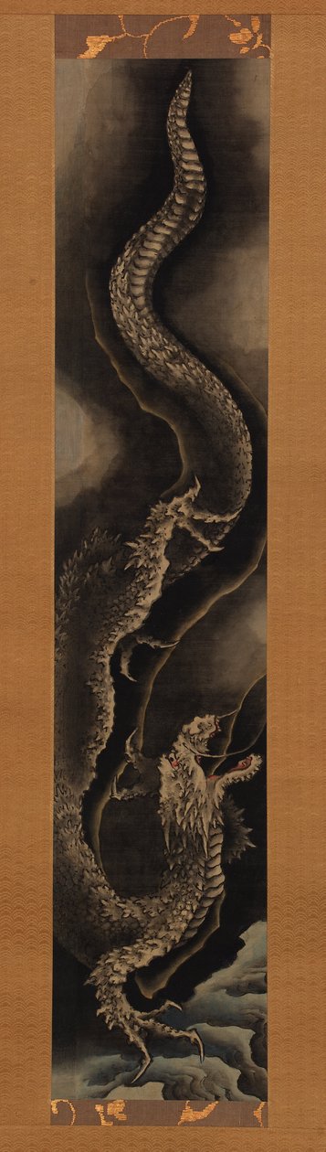 Leszálló sárkány alkotó: Katsushika Hokusai