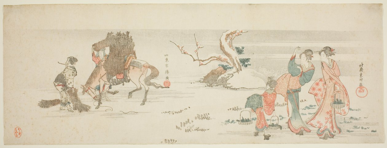 Gyógynövények gyűjtése alkotó: Katsushika Hokusai