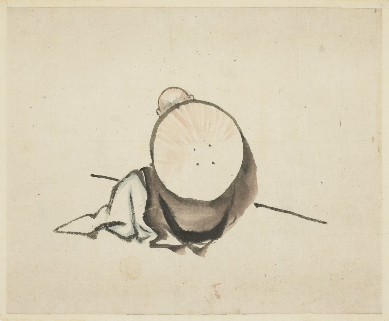 Zarándok pihenő alkotó: Katsushika Hokusai