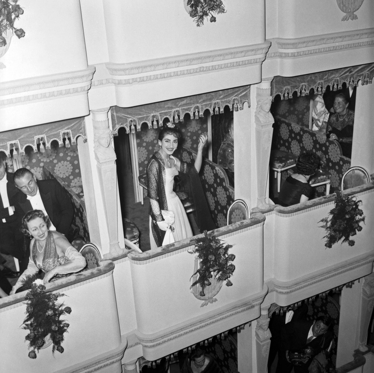 Maria Callas a Piccola Scala Színházban alkotó: Alec Hunter