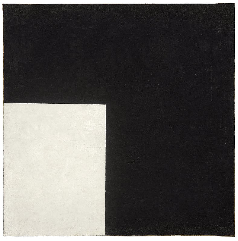. Angol: Fekete -fehér. Suprematista összetétel alkotó: Kazimir Severinovich Malevich