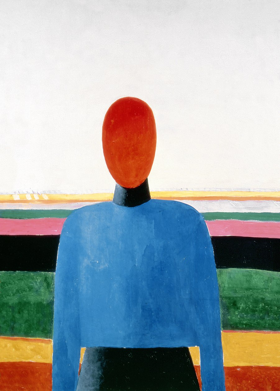 Nő mellszobra alkotó: Kazimir Severinovich Malevich